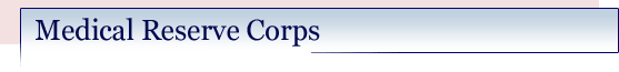 Medical Reserve Corps